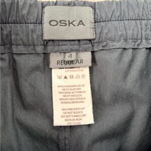 Oska Black Regular Pants
